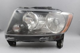 Left Driver Headlight Halogen Black Bezel Fits 2012-2017 JEEP COMPASS OE... - $78.74
