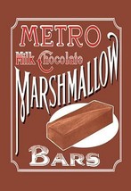 Metro Milk Chocolate Marshmallow Bars - Art Print - £17.29 GBP+