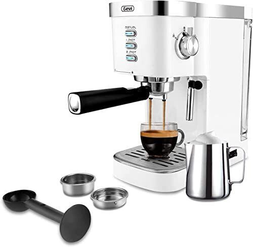Gevi Espresso Machine 20 Bar Fast  Automatic Espresso Machine with Milk Frother - £200.74 GBP