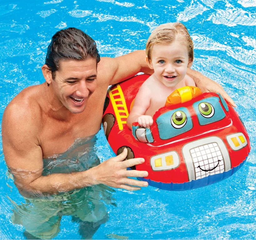 INTEX59586 Children&#39;s Water Seat Water Inflatable Toys Swimming Swimwear Mount - £13.89 GBP