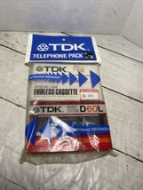 TDK Telephone Pack For Answering Machines ECD-60LU2T NEW! - $15.83
