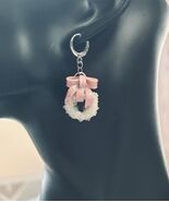 Artisan Made Polymer Clay Christmas Winter Glass Bubble wreath 925 - $252.21 MXN