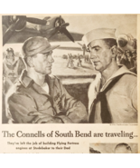 1944 Studebaker Boeing Flying Fortress Advertisement WW2 Era Aviation DWP7A - €29,82 EUR