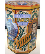 Vintage Hague&#39;s Pretzel Tin - $27.12 CAD