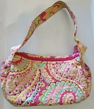 Vera Bradley RETIRED Capri Melon paisley PINK purse handbag bag - £24.95 GBP