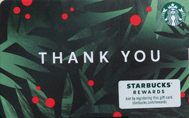 Starbucks 2020 Holiday Thank You Collectible Gift Card New No Value - £1.52 GBP