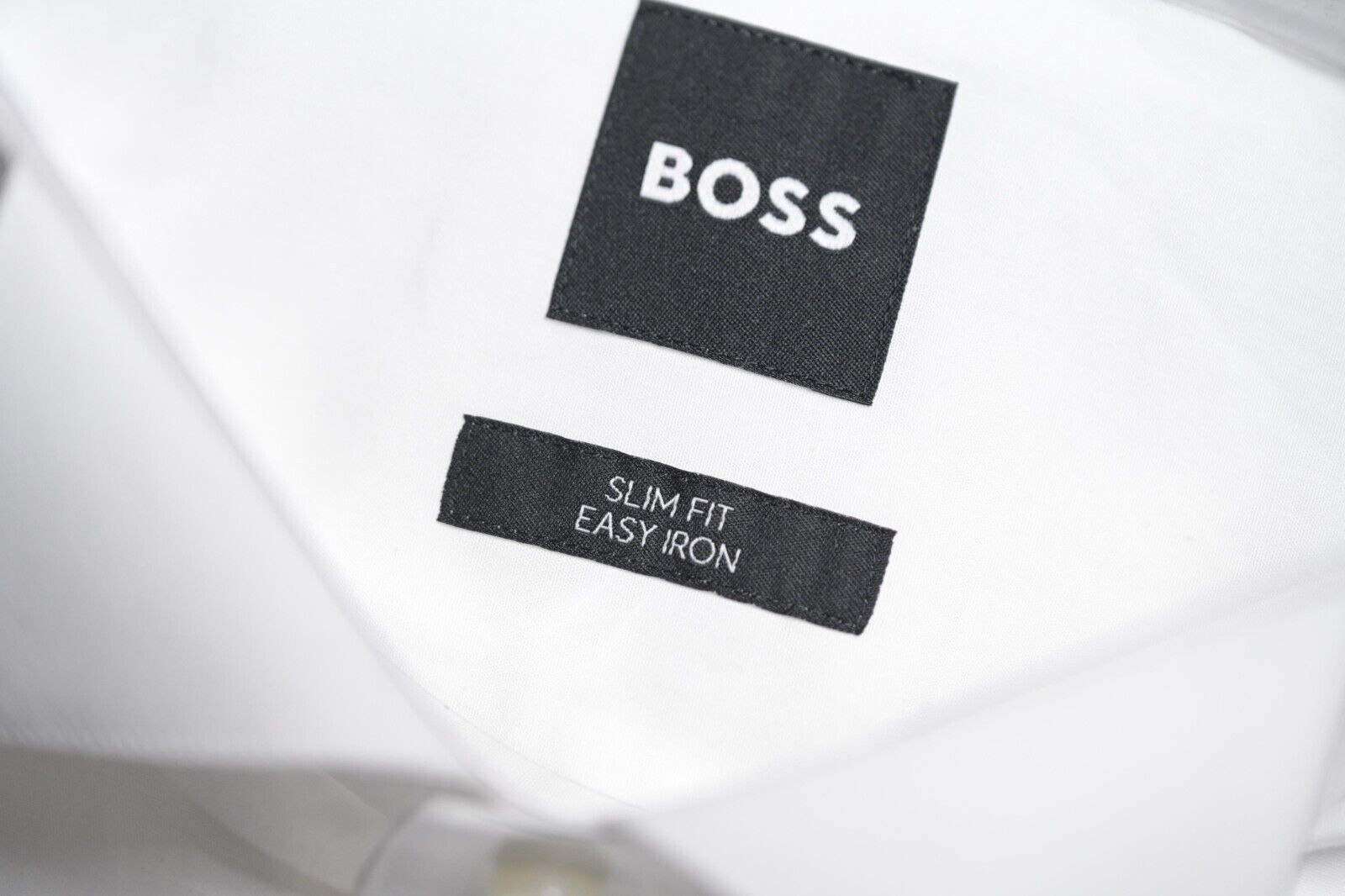 Hugo Boss Hank Men Easy Iron French Cuff Wing Collar Tuxedo Dress Shirt 43 17 Item image 4