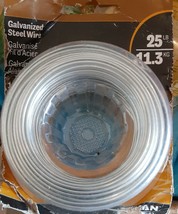 Set of 2 Hillman 123105, Galvanized Steel Wire, 18 ga. x 110&#39;,new in package - £7.77 GBP