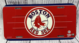 Vintage Boston Red Sox Vanity License Plate 2003 Made In USA Wincraft Plastic - £18.32 GBP