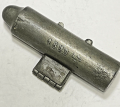 Antique Pewter Ice Cream Mold Large Crayon #1819 - £68.55 GBP