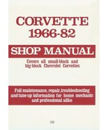 1966-1982 Corvette Manual Service Shop - £38.70 GBP