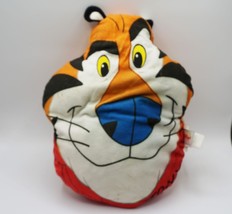 Kellogg&#39;s Tony the Tiger 16&quot; Stuffed Plush Throw Pillow Frosted Flakes C... - $9.89