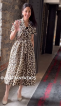 Zara Bnwt 2024. Leopard Shirt Dress Animal Print Belt. 2183/060 - £80.45 GBP