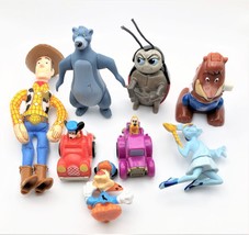 McDonald&#39;s Happy Meal Toys Disney Woody, Mickey Mouse, Pluto, Baloo, Foxy Loxy - £8.65 GBP