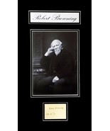 Robert Browning Original Autograph Circa 1887 - $1,188.00