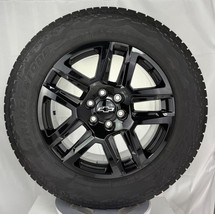 20&quot; Chevy Silverado Black Trail Boss OEM Wheels Bridgestone AT Tire New ... - $1,830.51