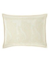 Ralph Lauren &quot;Elody&quot; 1pc Cream Deco Pillow 15&#39;x20&quot; Emb Paisley Nwt Beauty $255 - £96.68 GBP