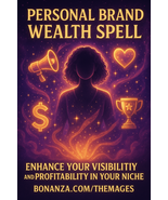 Personal Brand Wealth Spell: Enhance Visibility and Profitability in You... - $731.13 MXN