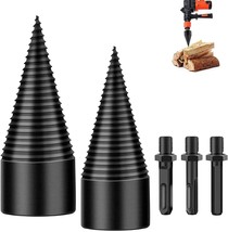 Firewood Log Splitter, Heavy Duty Drill Screw Cone Driver For Hand, 32Mm 42Mm). - £36.50 GBP