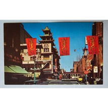 Postcard San Francisco Chinatown Street Car California USA - £5.18 GBP