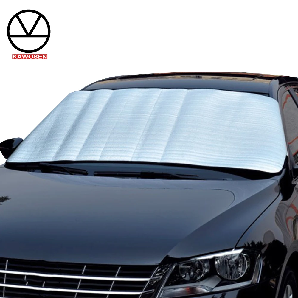 KAWOSEN Universal Car Windshield All Weather Snow Cover &amp; Sun Shade Protection - £18.13 GBP