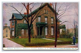 Milburn Residence Buffalo New York NY UNP Women&#39;s World DB Postcard O20 - $2.92