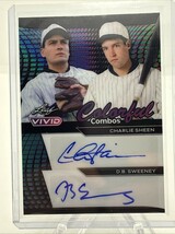 2024 Leaf Vivid Charlie Sheen/ DB Sweeney Dual Auto Colorful Combos 3/5 - $98.95
