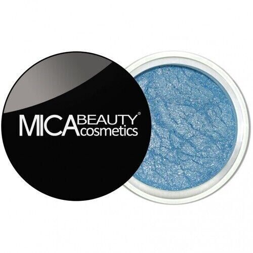 MICA BEAUTY Mineral Eye Shadow Glitter VAMP 52 Light Med Blue Full Sze 2... - $19.31