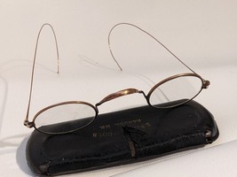 Ancien J K O Co Or Rempli Ovale Lentille Défiler Pont Fil Bordure Encadr... - $105.77 CAD