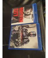 LOT OF 2: Robocop UNRATED(Blu-ray) + BROKEN CITY [DVD+ BLU-RAY] - $6.92
