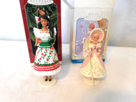 Barbie as Little Bo Peep Doll Ornament 2nd in Series Hallmark Keepsake + Mexican - £7.90 GBP