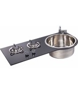 Boat Caravan RV 2 Burner LPG Gas Stove Hob and Sink Combo 790*375*150mm ... - $622.33 CAD