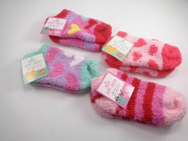 4 Pairs Gertex Baby Girl Ankle Socks Kids Soft Polyester Warm Footsocks ... - $10.88