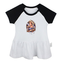 Beautiful Ice Cold Queen Newborn Baby Dress Toddler Infant 100% Cotton Clothes - £10.45 GBP