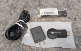 Google Chromecast (1st Generation) Streaming Media Player Black HDMI Wi-... - $8.99