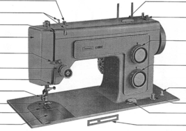Sears Kenmore 1318 manual sewing machine instruction Hard Copy - $12.99