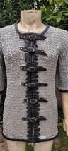 Aluminum Chainmail shirt, 9 mm Flat riveted with washer Open Shirt usable item - $244.10