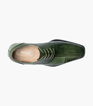 Stacy Adams Palmento Modified CapToe Oxford Dress Shoes Green Multi 25740-340 image 5
