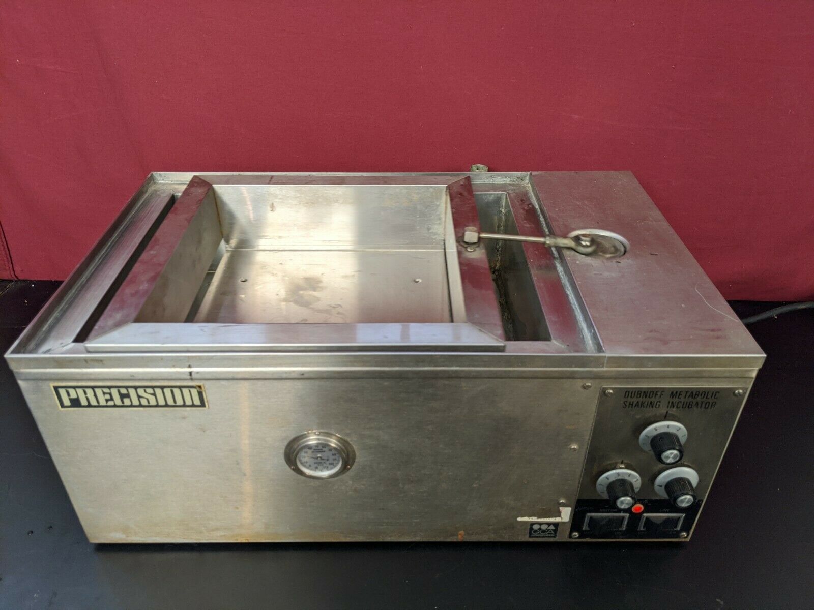 GCA Precision 66722 Dubnoff Metabolic Shaking Incubator Water Bath / TESTED - $256.50