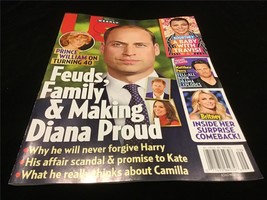 US Weekly Magazine February 28, 2022 Prince William on Feuds, Family - £7.17 GBP