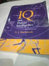 IQ and Human Intelligence by Mackintosh, N. J. Paperback Book Super Fast... - $18.18