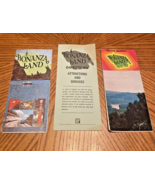 Bonanza Land Brochure Map Pamphlet Set Lot 3 Arkansas Vintage Travel Eph... - $500.51 MXN