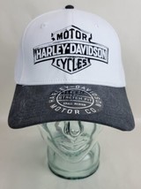 New Harley Davidson White Stretch Fit Hat Small - £23.30 GBP