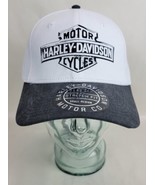 New Harley Davidson White Stretch Fit Hat Small - £23.37 GBP