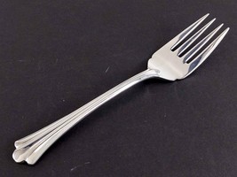 Wallace SHELLBROOK Cold Meat Serving Fork 8-7/8&quot; Stainless Flatware 1984... - £9.34 GBP