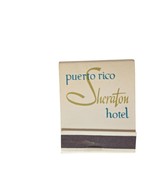 Vintage Matchbook Puerto Rico Sheraton Hotel San Juan PR Advertising - $239.84 MXN