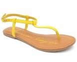 American Rag Cie Women Slingback Thong Sandals Krista Size US 5.5M Yellow - $14.85