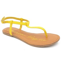 American Rag Cie Women Slingback Thong Sandals Krista Size US 5.5M Yellow - £11.69 GBP