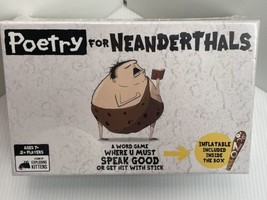 Poetry For Neanderthals Word Game Brand (New &amp; Sealed) by Exploding Kittens - £8.17 GBP