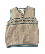 Janie and Jack Gray Cable Knit Sweater Vest 18-24 Months - $19.20